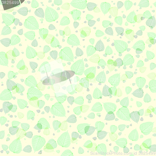 Image of Seamless texture of green foliage