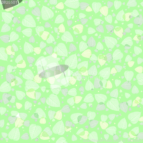 Image of Seamless texture of green foliage