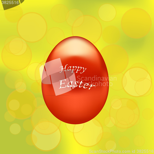 Image of Red Easter Eggs