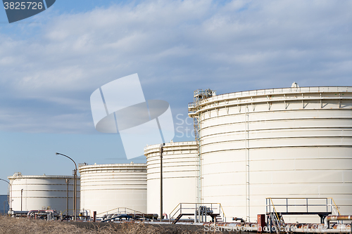 Image of OIl Tank in industrial factory