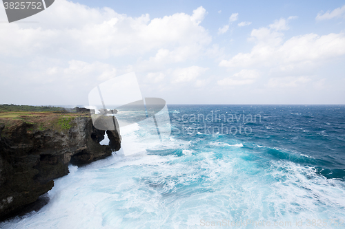 Image of Manzamo Cape in Okinawa, Japan