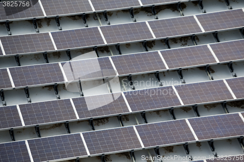 Image of Solar panel on roof top