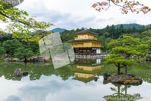 Image of The Golden Pavilion in Kyoto - Japan