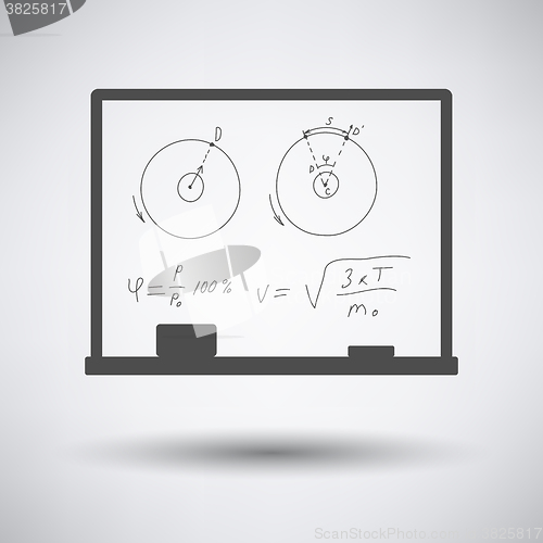 Image of Classroom blackboard icon