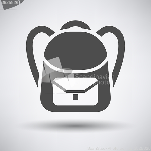 Image of School rucksack  icon