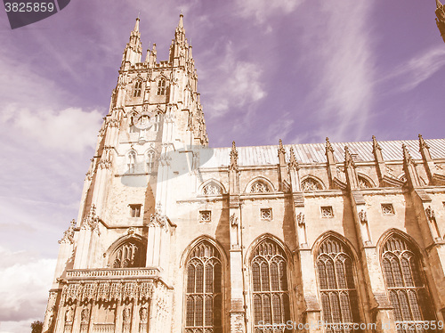 Image of Canterbury Cathedral vintage