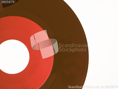 Image of  Vinyl record isolated vintage