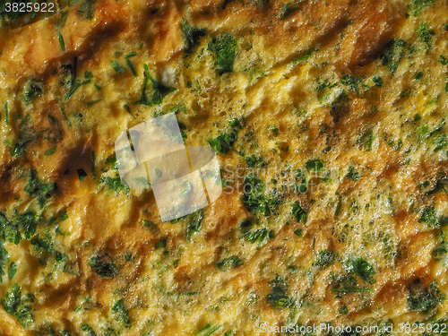 Image of Parsley cilantro omelette