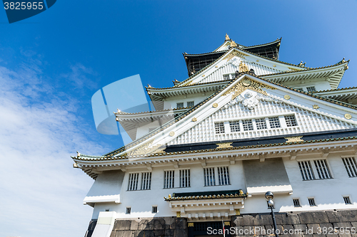 Image of Traditional Osaka castle 