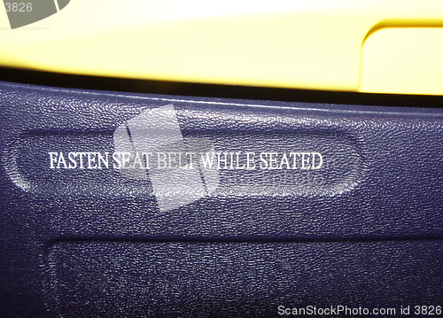 Image of fasten seat belt