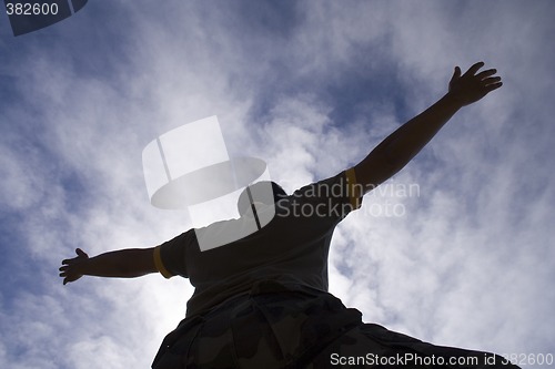 Image of embracing the sky