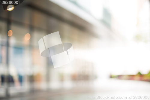 Image of Blur view of shopping mall