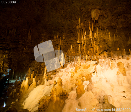 Image of Stalactites in cave at Okinawa