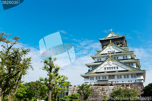 Image of Osaka castle