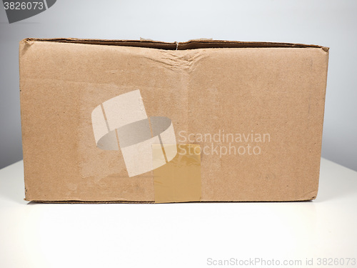 Image of Brown packet parcel