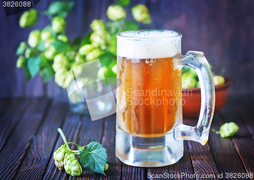 Image of fresh beer