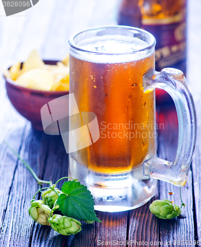 Image of fresh beer