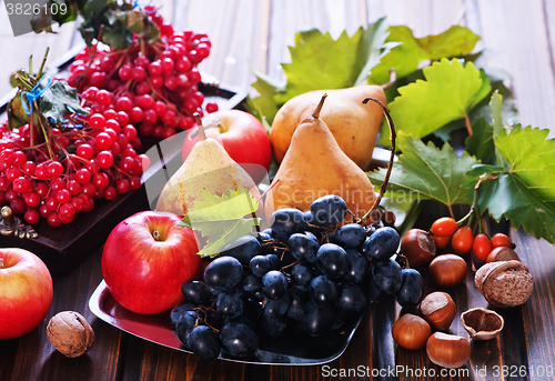 Image of autumn fruits 