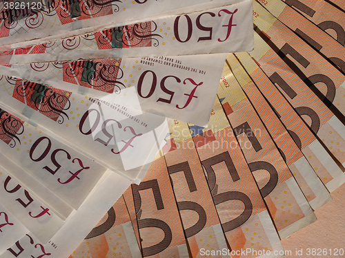 Image of Euro and Pounds notes