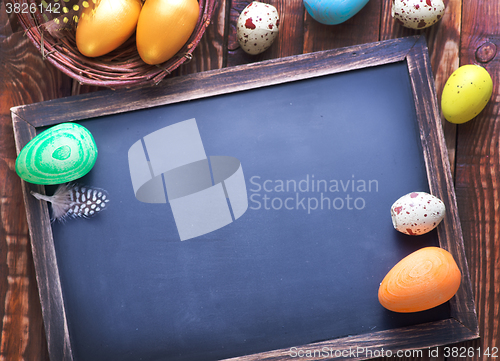 Image of easter eggs
