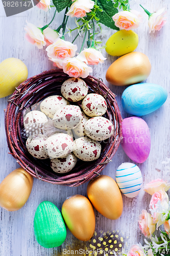 Image of decorative painted Easter eggs