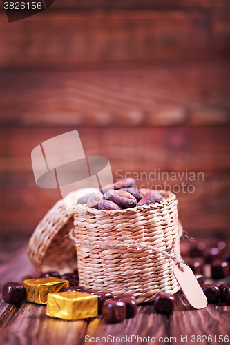 Image of cocoa beans