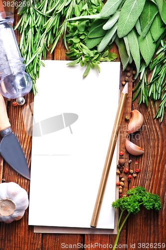 Image of aroma herb and spice