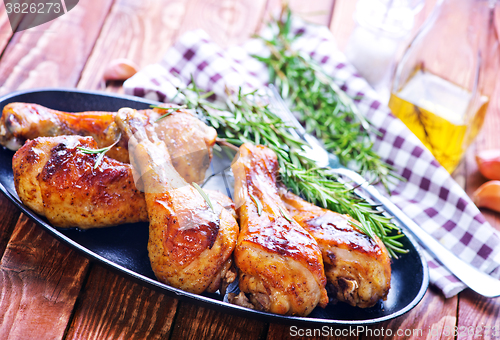 Image of fried chicken legs