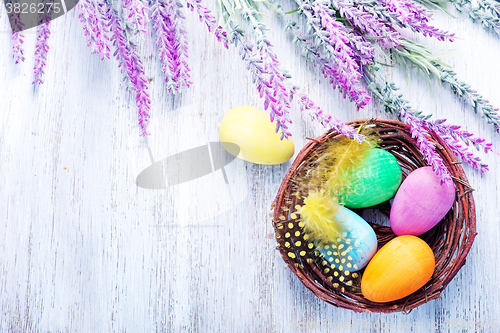 Image of decorative painted Easter eggs