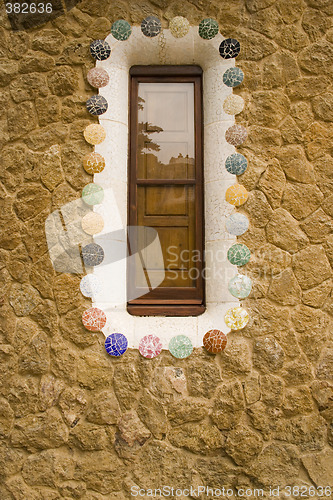 Image of Gaudi window