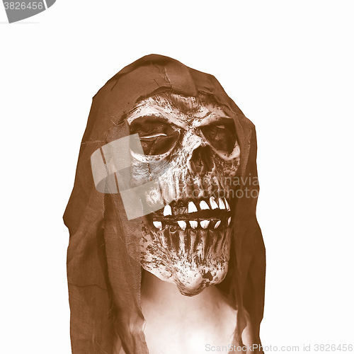 Image of  Halloween skull vintage