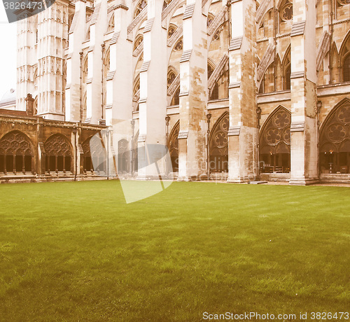Image of Westminster Abbey vintage