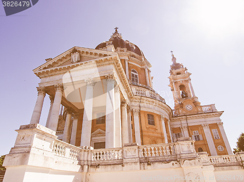 Image of Basilica di Superga, Turin, Italy vintage