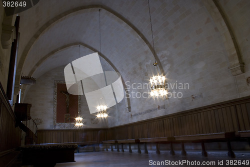 Image of Ghost on the church