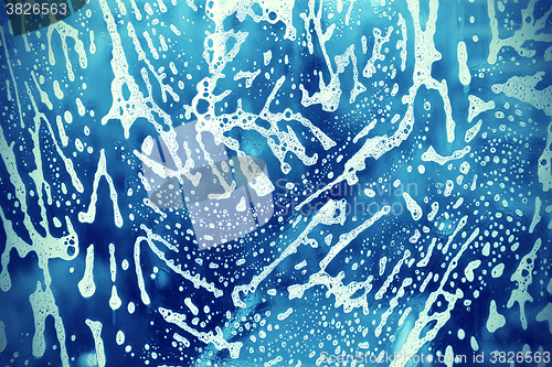 Image of Foam abstract pattern 