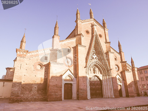 Image of Chieri Cathedral, Italy vintage