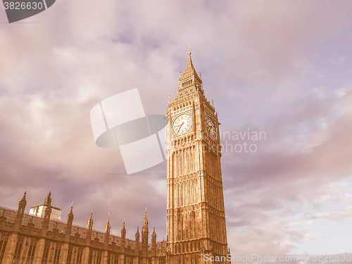 Image of Big Ben London vintage