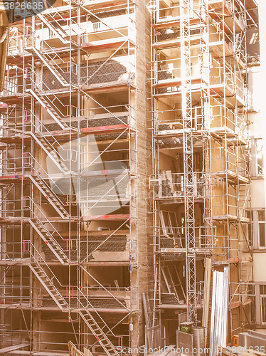 Image of  Scaffolding vintage