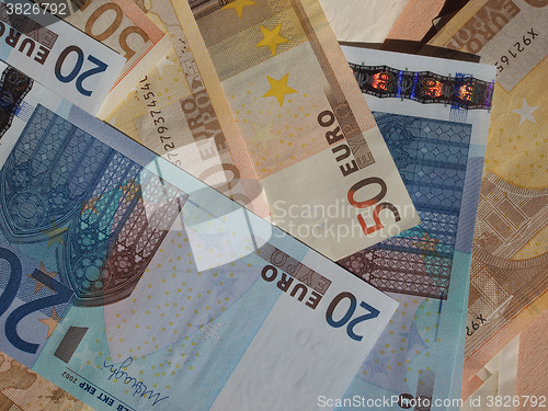 Image of Fifty and Twenty Euro notes