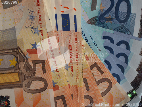 Image of Fifty and Twenty Euro notes