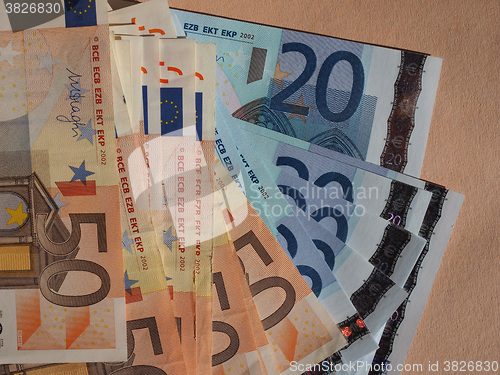 Image of Fifty and Twenty Euro notes