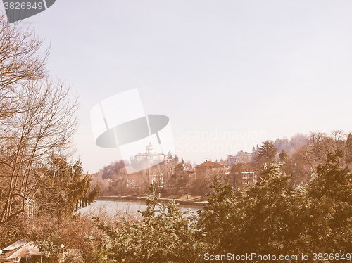 Image of Monte Cappuccini, Turin, Italy vintage