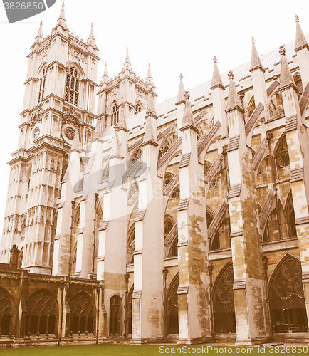 Image of Westminster Abbey vintage