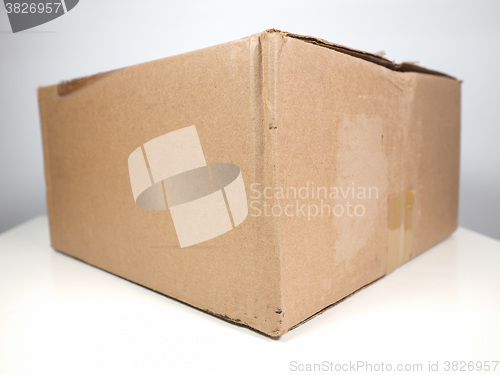 Image of Brown packet parcel