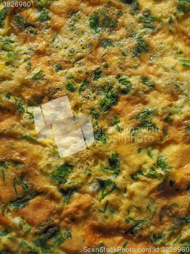 Image of Parsley cilantro omelette