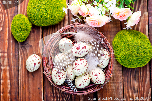 Image of decorative painted Easter eggs