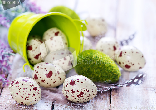 Image of easter eggs