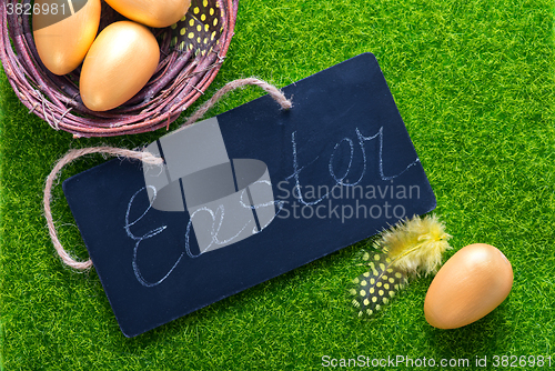 Image of decorative painted Easter eggs