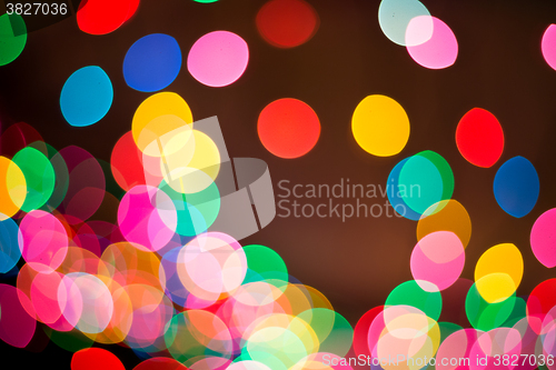 Image of Blur light bokeh abstrac background