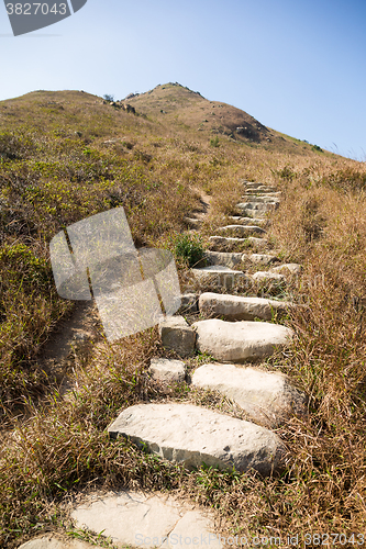 Image of Pathway to the top of the mountain